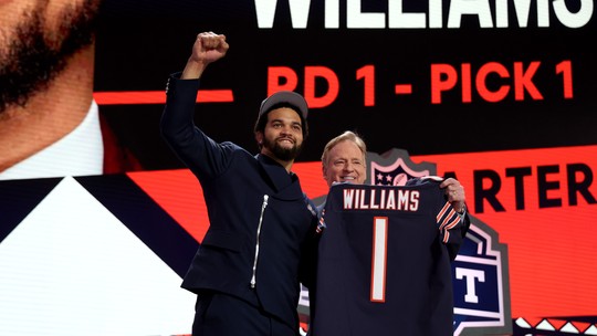 NFL: Bears escolhem Caleb Williams na primeira posição do Draft 2024