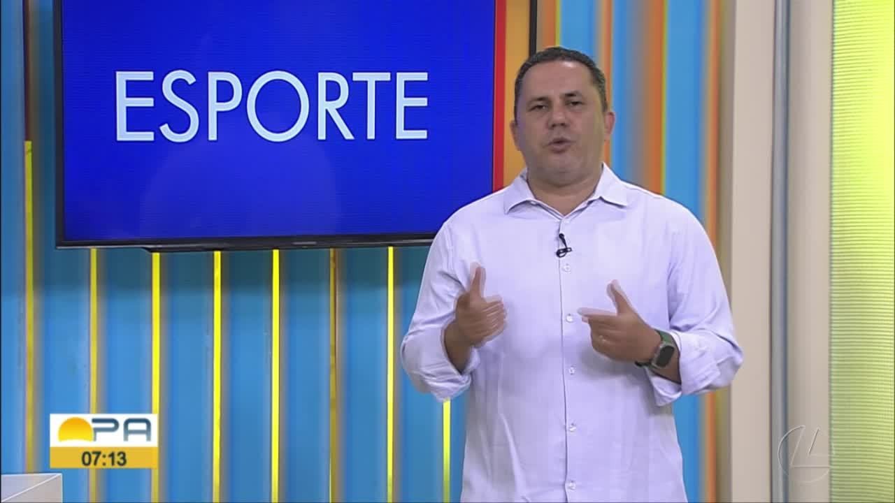 Veja os destaques do esporte paraense no Bom Dia Pará desta sexta-feira, dia 13