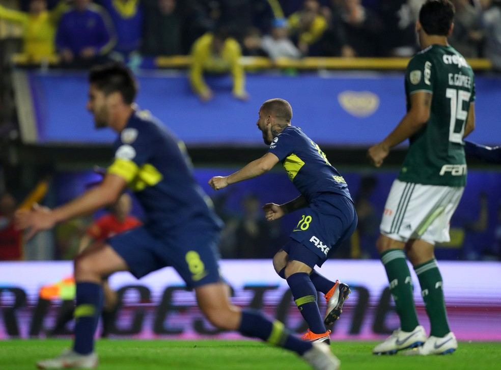 Boca Palmeiras Benedetto — Foto: Reuters
