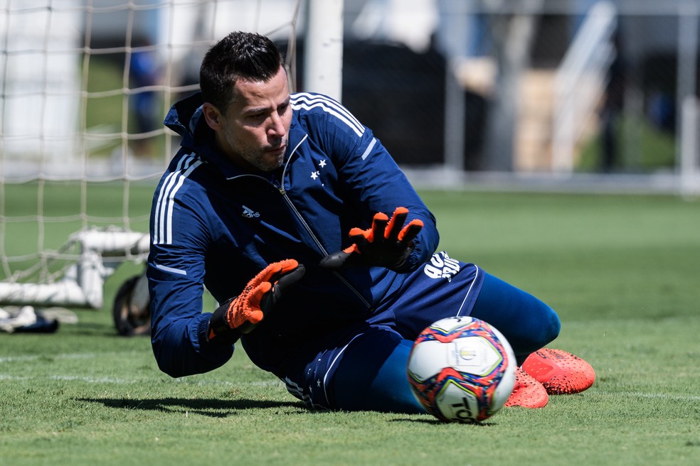 Fábio ainda acredita nas chances de acesso do Cruzeiro — Foto: Gustavo Aleixo/Cruzeiro