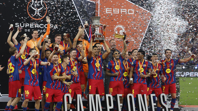 Barcelona é bicampeão da Supercopa da Espanha