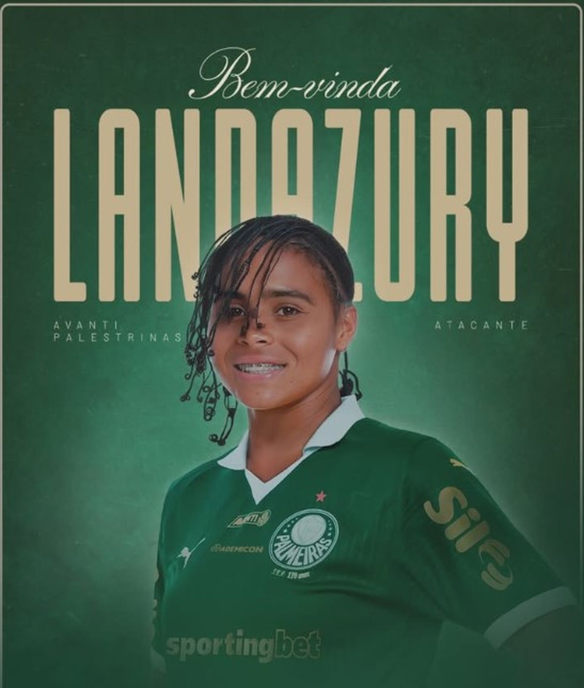 Atacante colombiana reforça elenco feminino do Palmeiras para temporada de 2025.