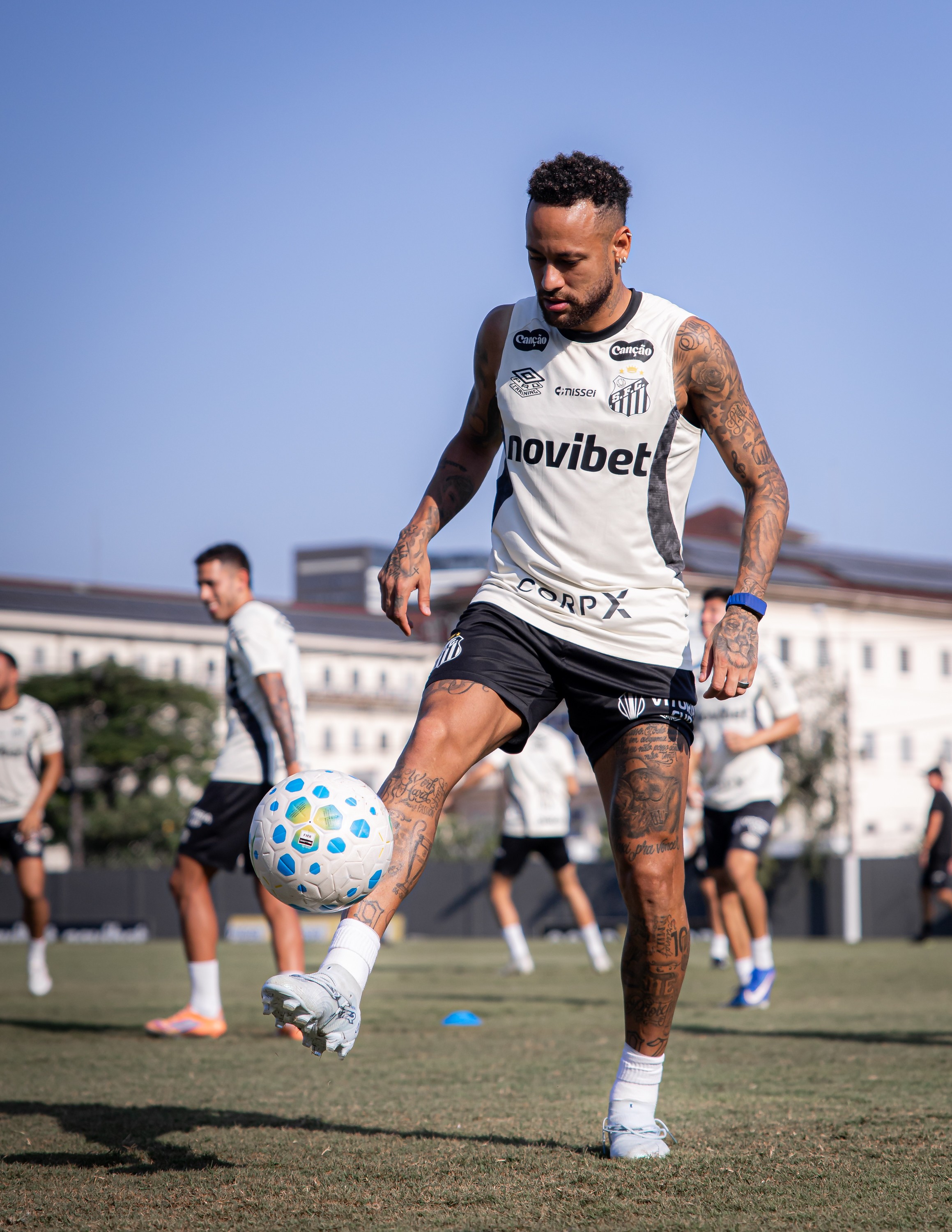 Escalação do Santos: Neymar joga e Rony é baixa contra Fluminense | Ge