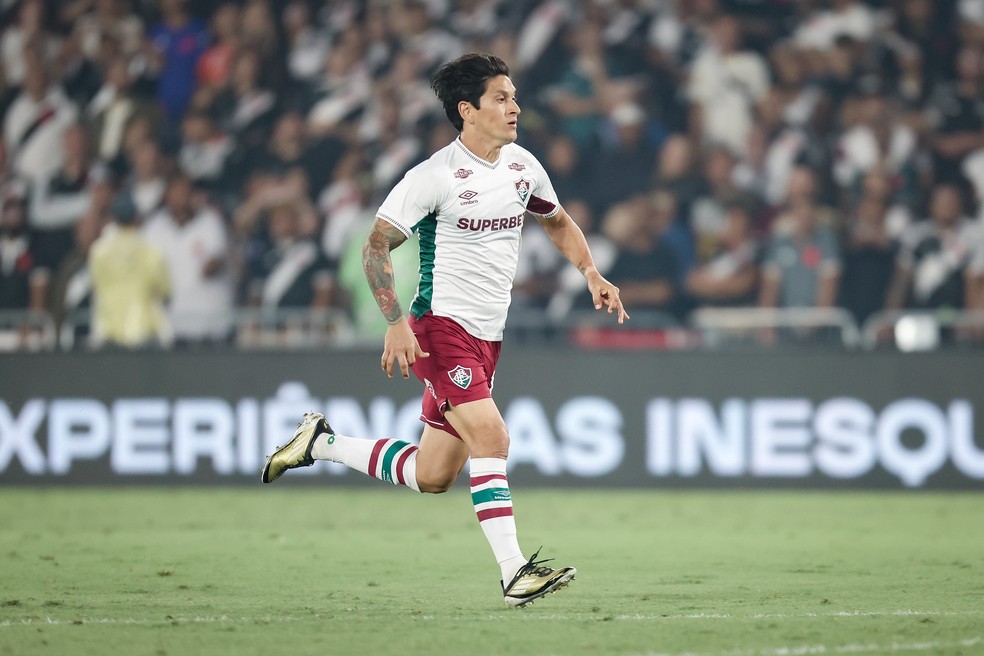 Cano em partida do Fluminense pelo Brasileirão 2025