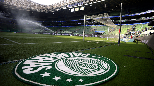 Allianz Parque antes de Palmeiras x Atlético-MG