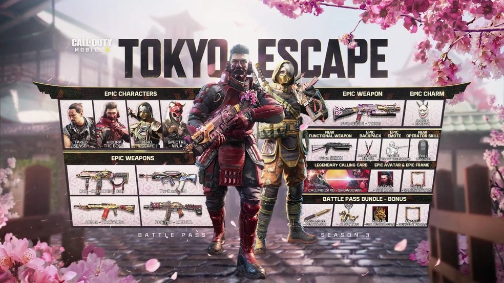 Call Of Duty Mobile: Temporada 3 traz tema Samurai com novos mapas e modos