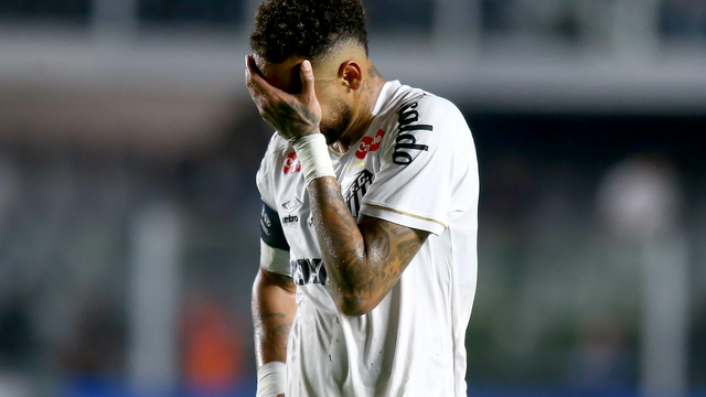 Neymar em Santos x Recoleta