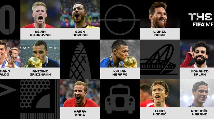 Melhor Jogador do Mundo: Fifa divulga os 3 finalistas - Rádio FM Itatiaia