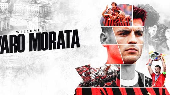 Milan oficializa contrataçãomelhor site de betMorata por R$ 77 milhões