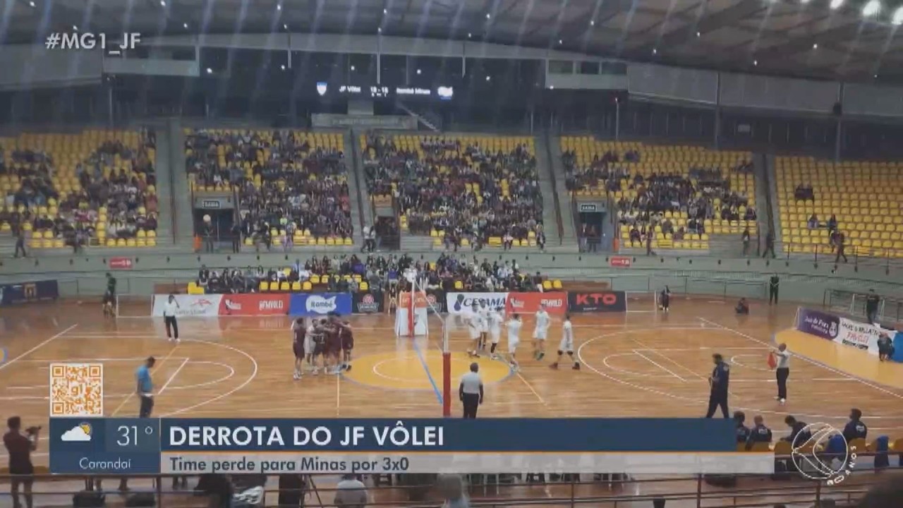 JF Vôlei 0 x 3 Minas: confira os principais lances