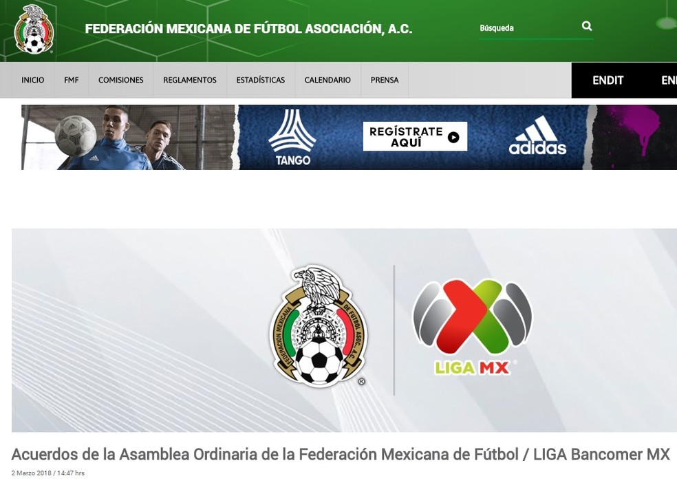 Clubes pretendem tirar Campeonato Mexicano da federação