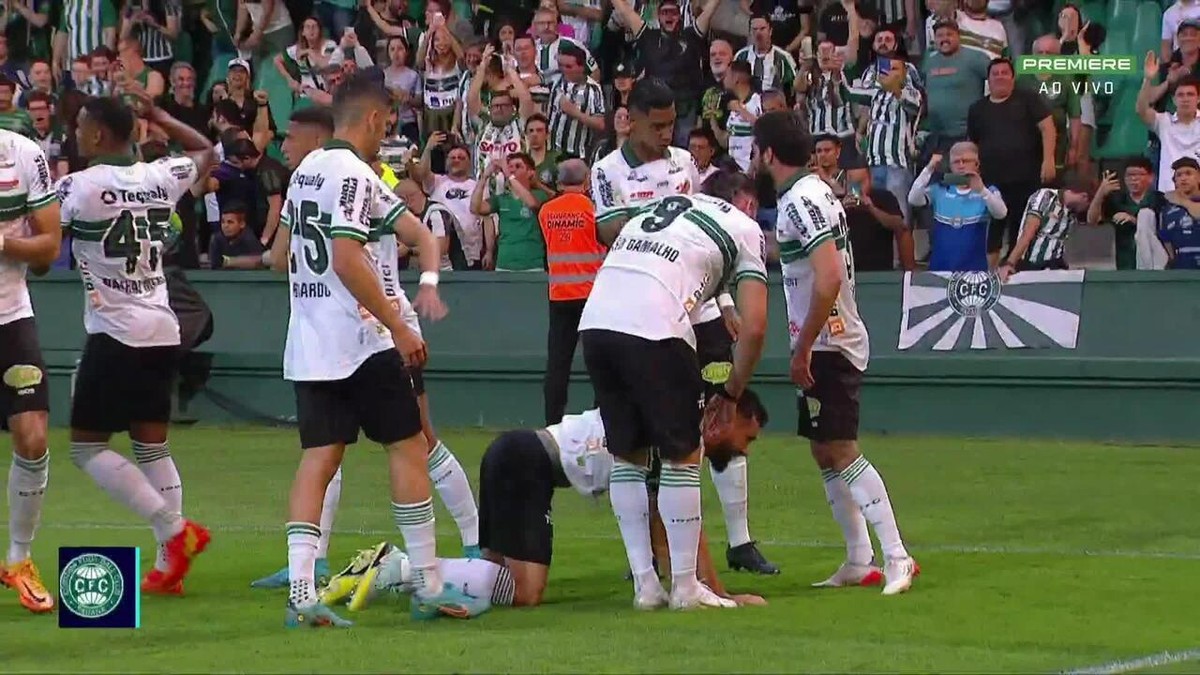 Coritiba 1x1 Vasco: assista aos gols e aos melhores momentos do