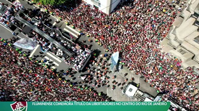 Festa do título da Libertadores do Fluminense acontece hoje no Centro do  Rio; saiba detalhes