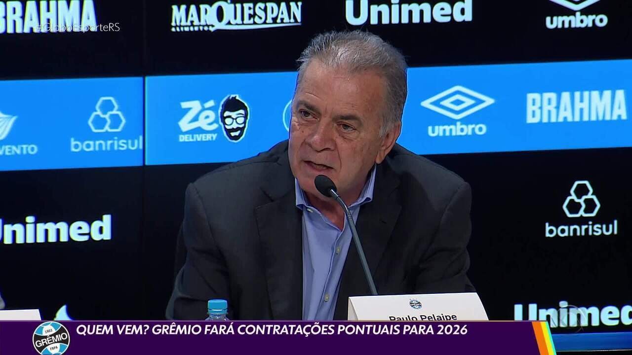 Gremio dispensa treinador de goleiros com chegada de Luis Castro