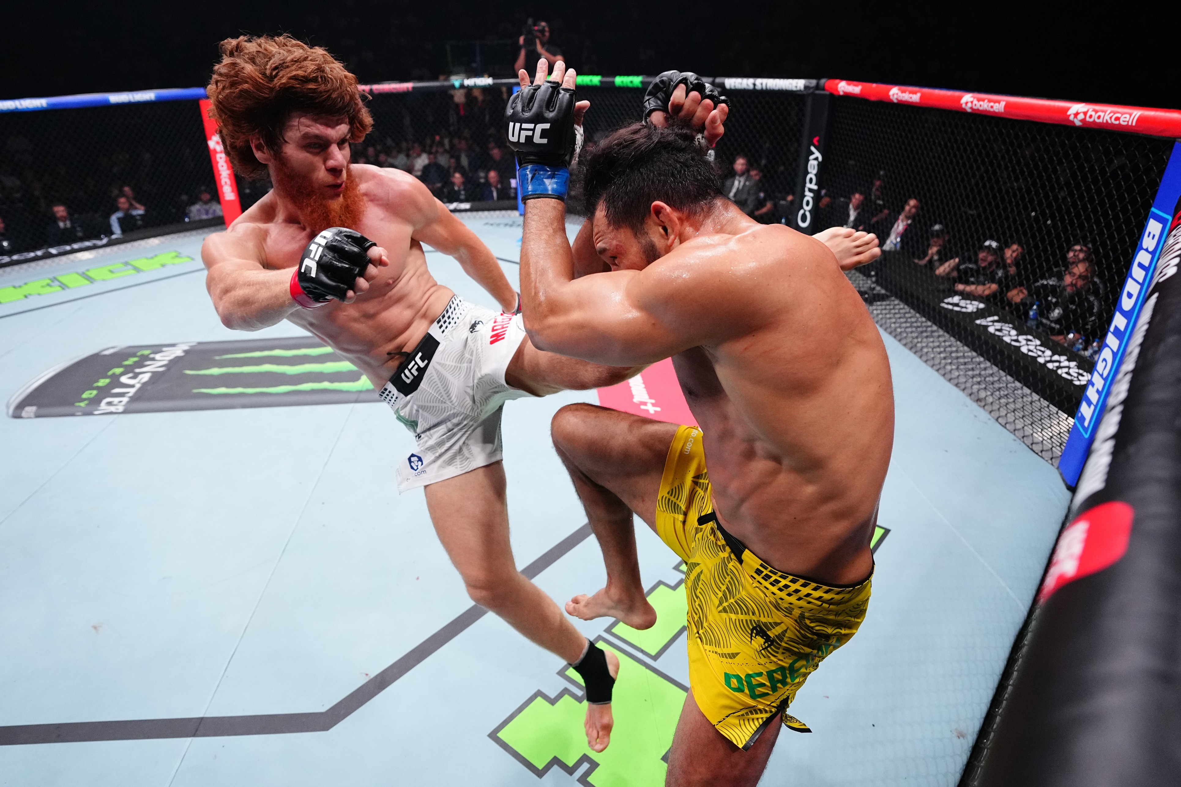 Michel Pereira é derrotado, e Matheus Camilo cala arena com nocaute no UFC Baku