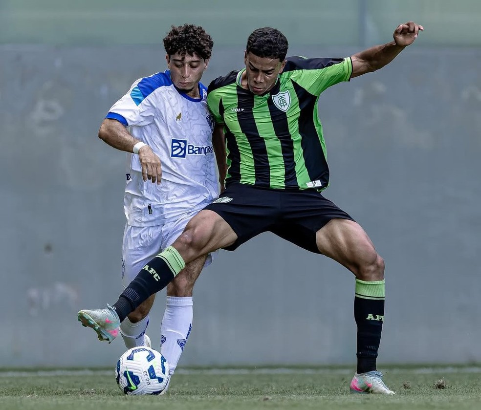 Kauan Cristtyan no América-MG — Foto: Arquivo pessoal