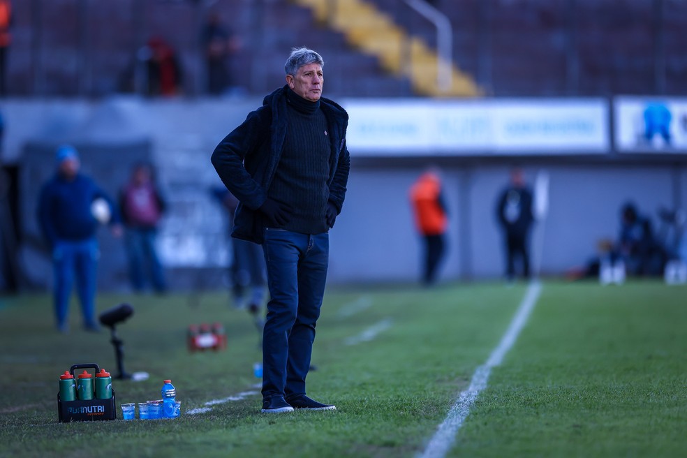 Renato Grêmio x Fluminense — Foto: Lucas Uebel/Divulgação Grêmio