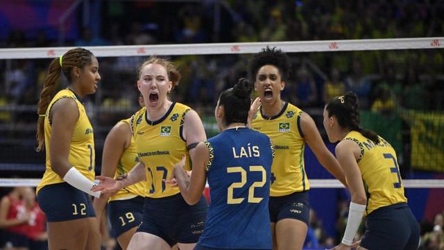 Brasil x EUA na Liga das Nações VNL
