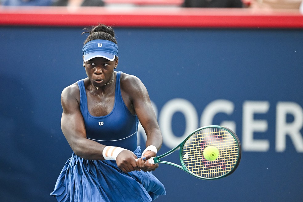 Victoria Mboko tênis — Foto: David Kirouac-Imagn Images