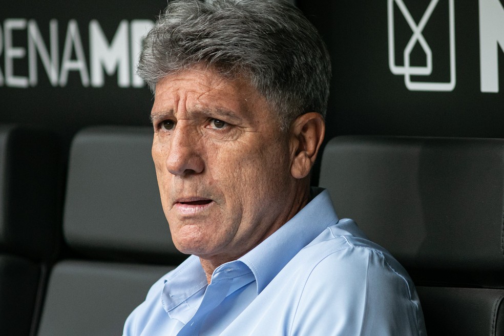 Renato Gaúcho durante Atlético-MG x Grêmio