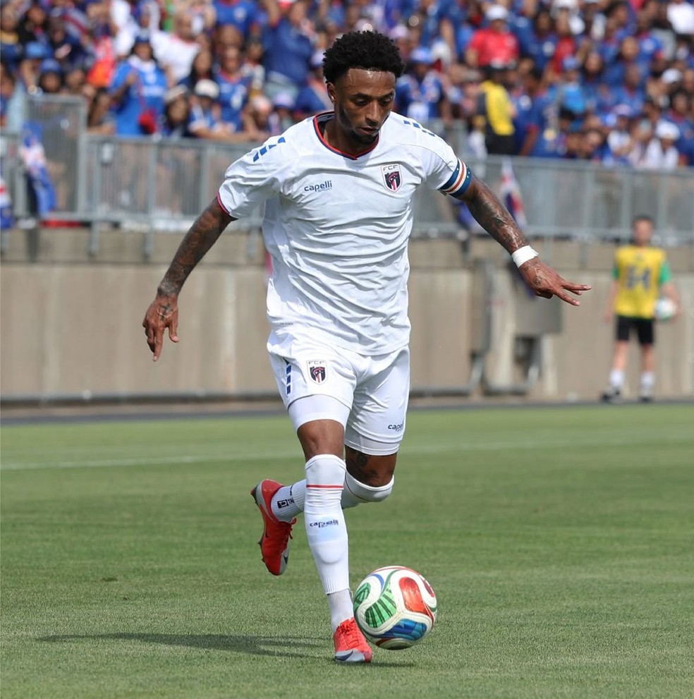 Ryan Mendes em ação pela seleção de Cabo Verde