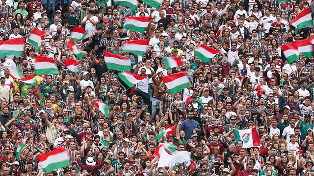 Torcida do Fluminense no MetLife Stadium