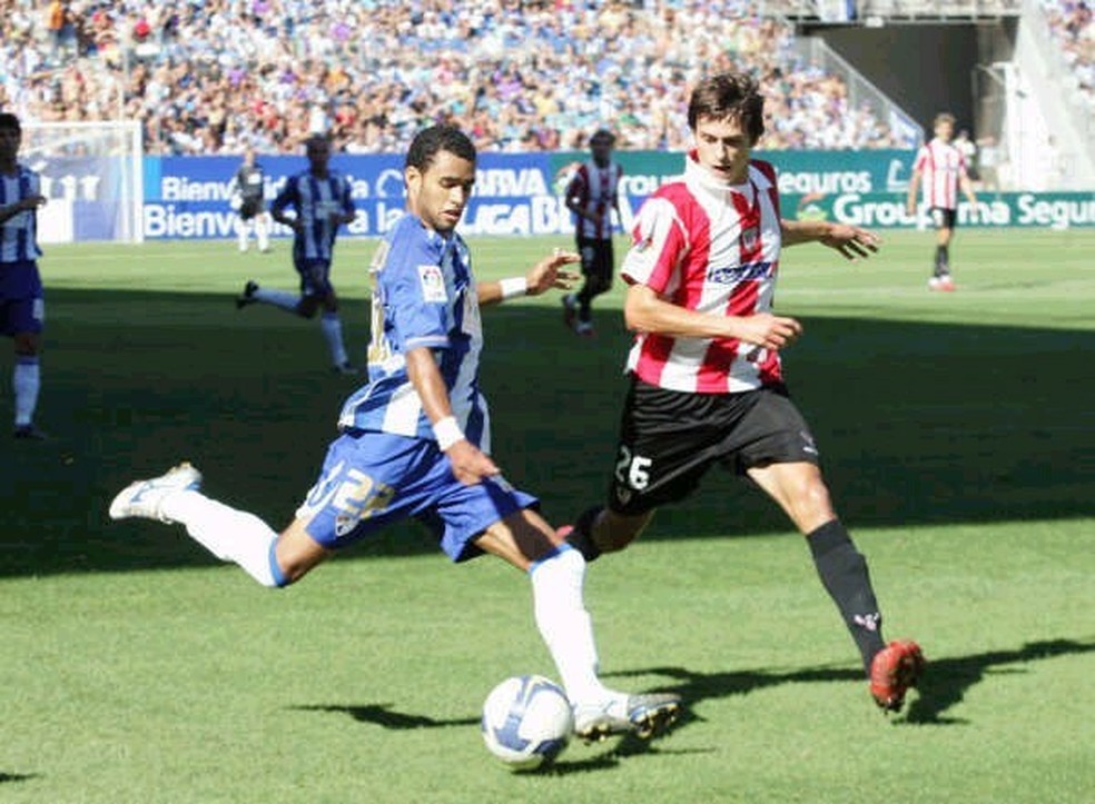 Ex-Vasco e Cruzeiro, Pablo Barros chegou ao Málaga em 2008