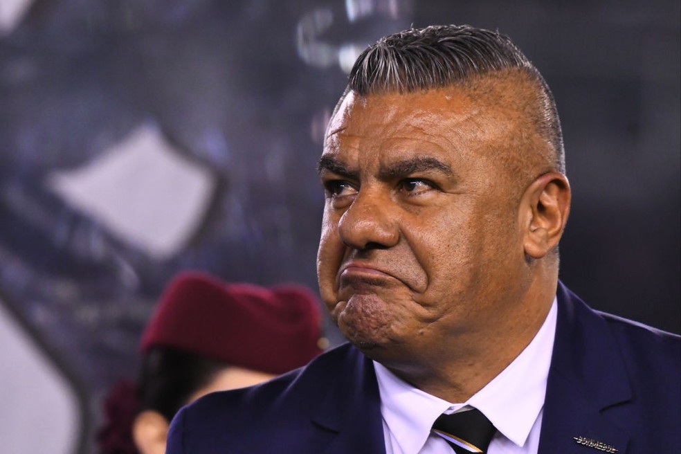 Claudio Tapia, presidente da AFA — Foto: Amilcar Orfali/Getty Images