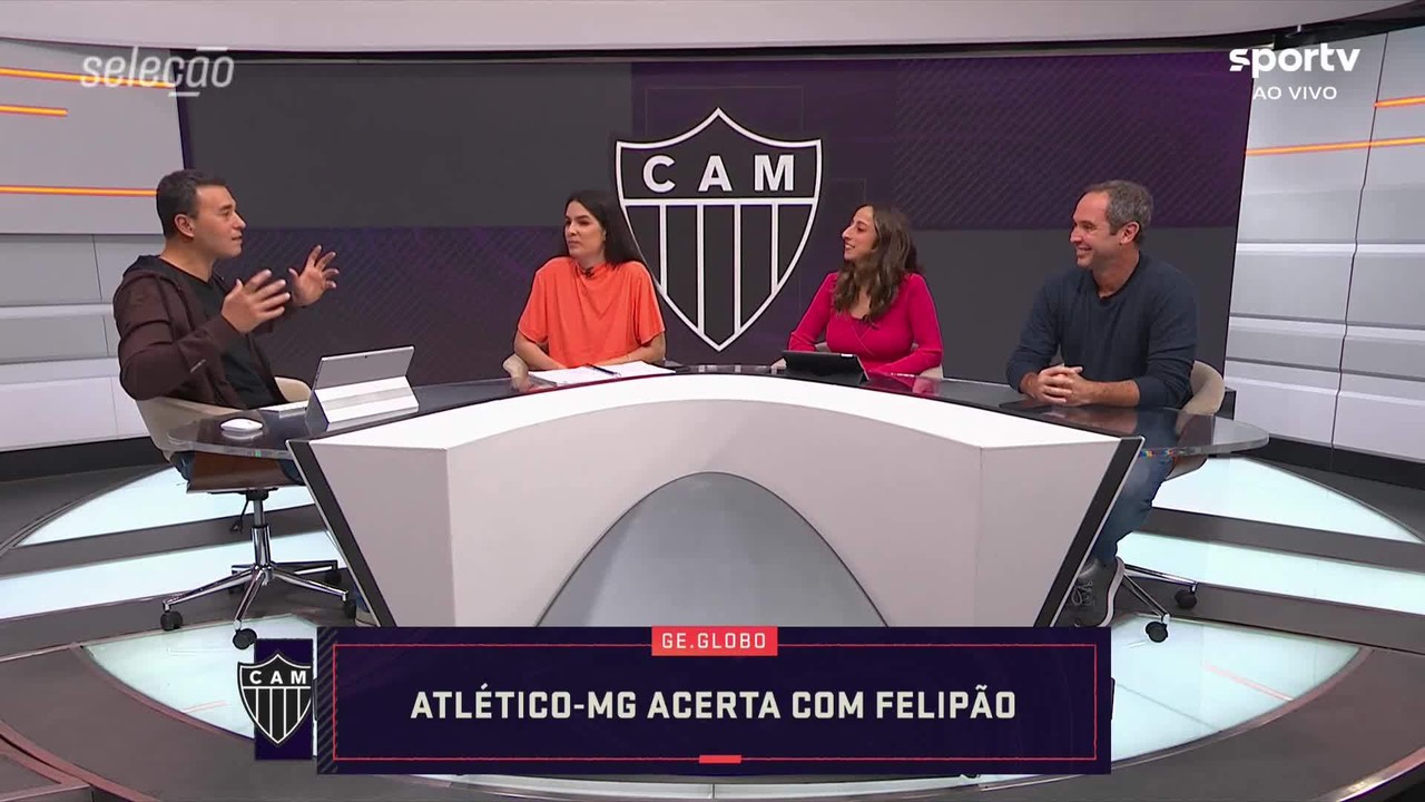 Seleo sportv debate acerto de Felipo com o Atltico-MG