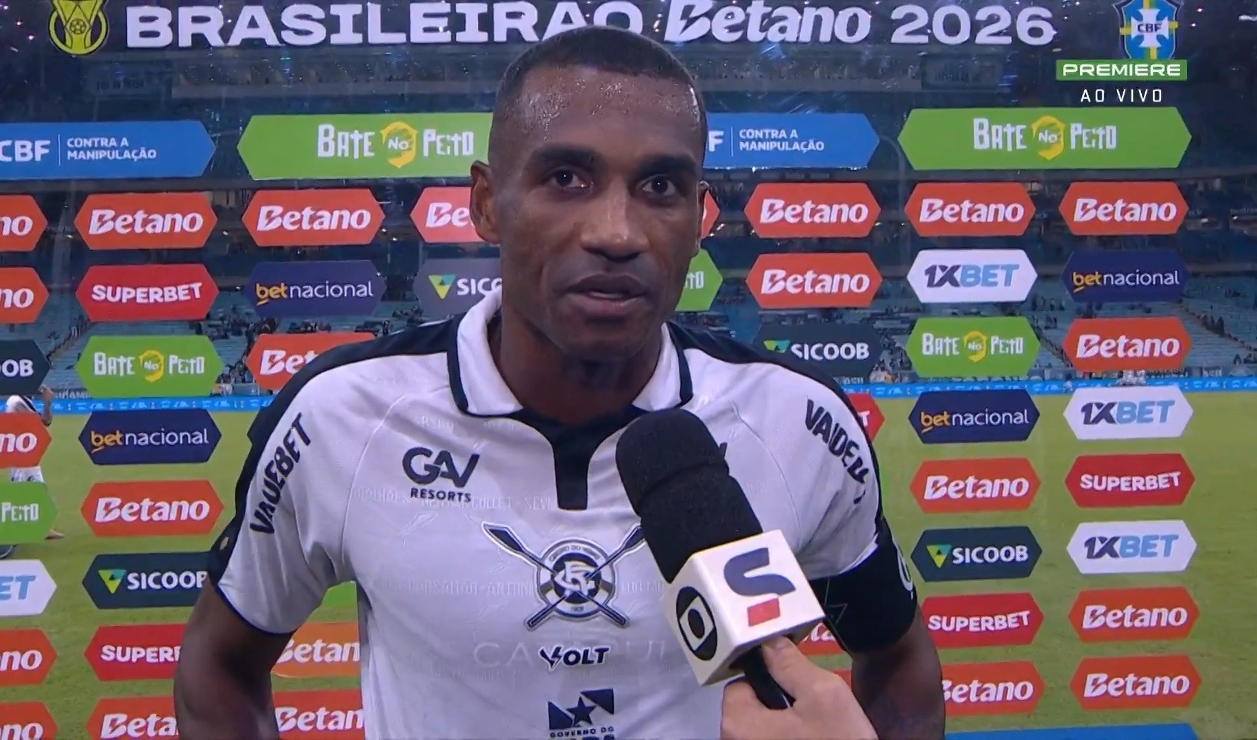 Capitão do Remo, Marllon diz que “não é hora de abaixar a cabeça” após derrota para Corinthians