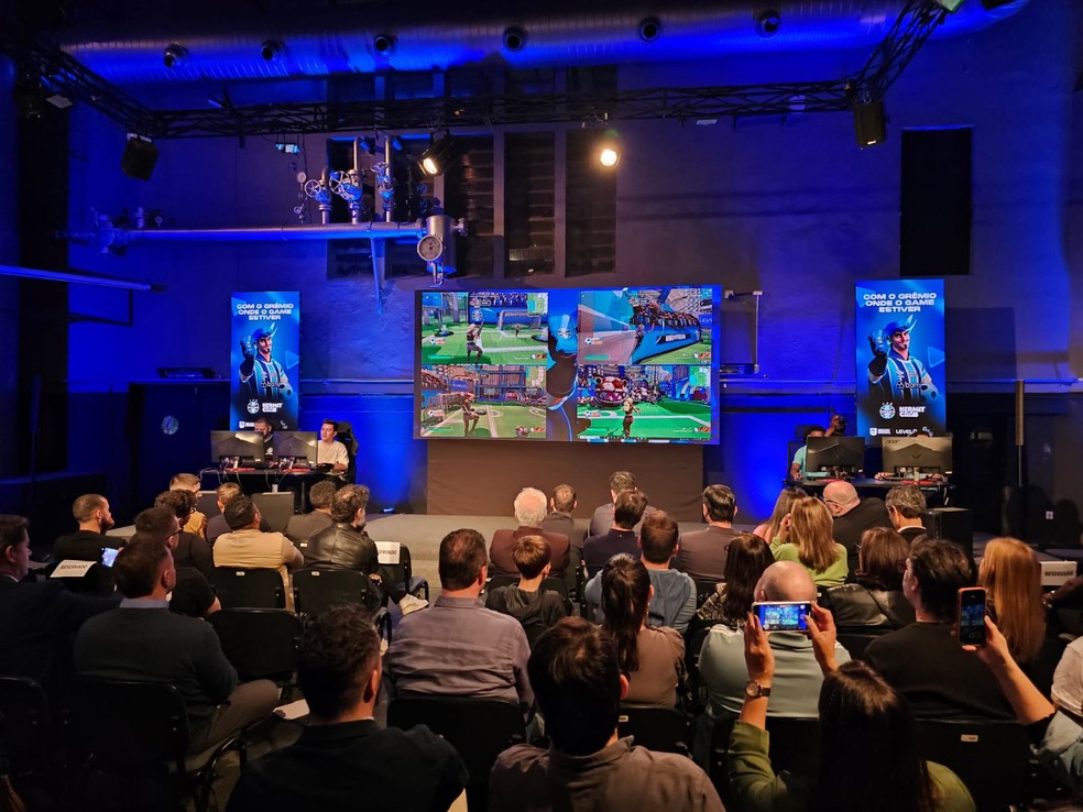 Grêmio e Hermit Crab iniciam parceria de quatro anos — Foto: Reprodução