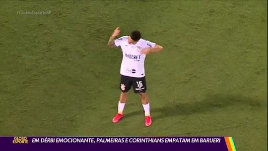Em Dérbi emocionante, Palmeiras e Corinthians empatampalpite aposta esportivaBarueri - Programa: Globo Esporte SP 