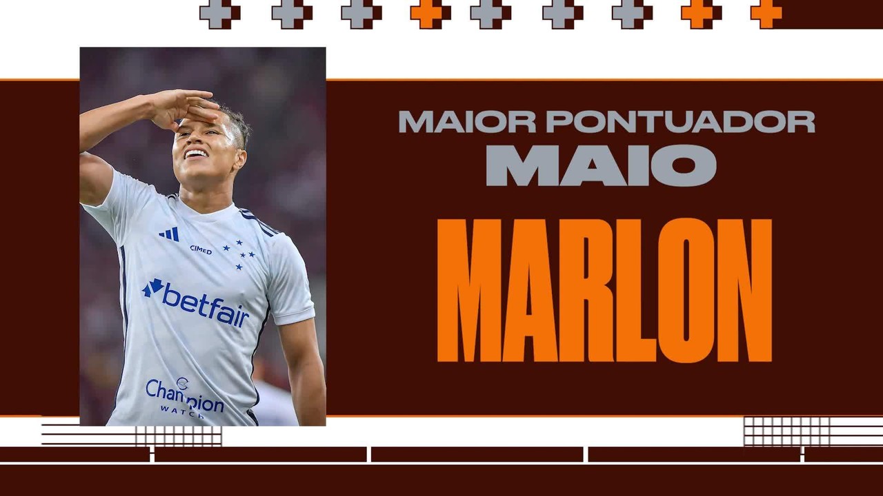 Cartola | Com 56.50 pontos, Marlon, lateral do Cruzeiro, é o maior pontuador de maio