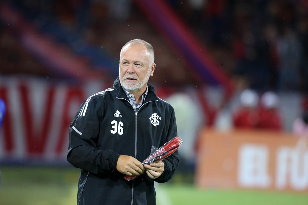Mano Menezes treinou o Inter por pouco mais de um ano, até abril — Foto: Ricardo Duarte/Divulgação, Internacional