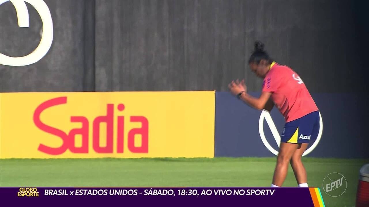 Brasil e EUA se enfrentam em amistoso histórico da Seleção Feminina