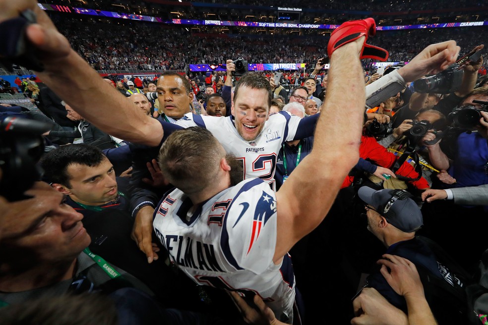 Super Bowl: Patriots, de Tom Brady, viram os reis absolutos do futebol  americano, Esportes