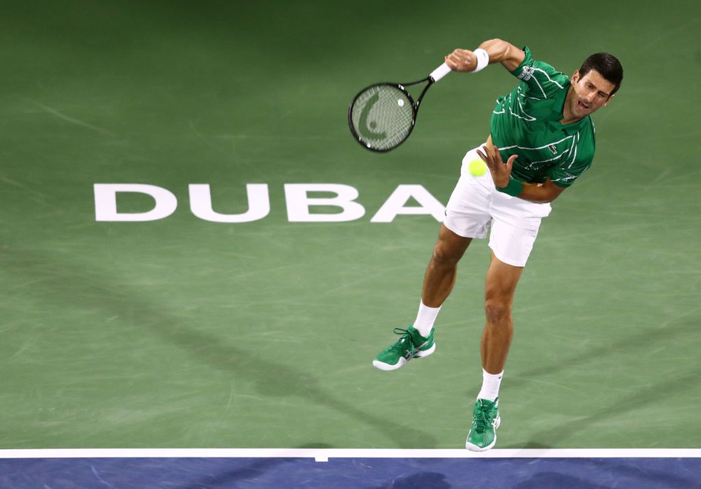 Novak Djokovic vence alemão, avança às quartas de final do ATP de Dubai e  segue invicto em 2020, tênis