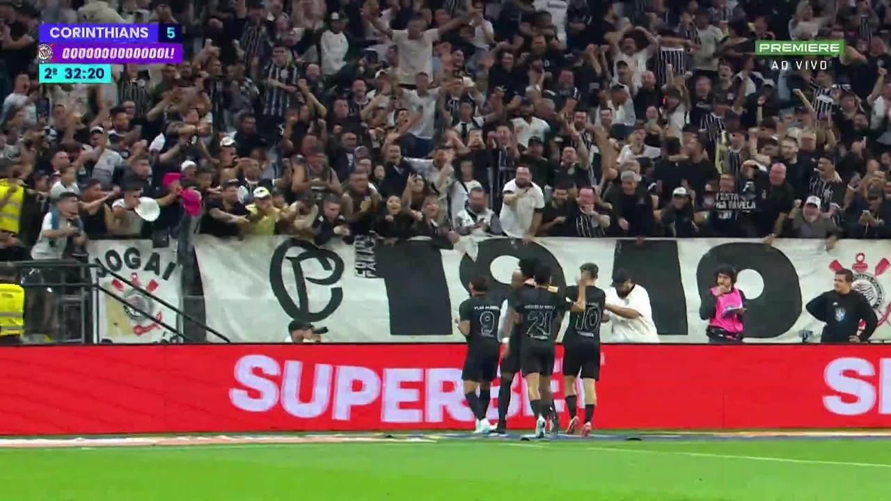 Corinthians 5 x 2 Athletico-PR | Gols | 30ª rodada | Brasileirão 2024