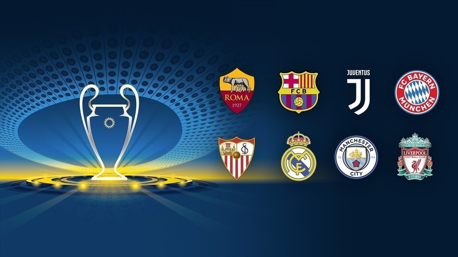 Confrontos Quartas de Final Champions League 2018