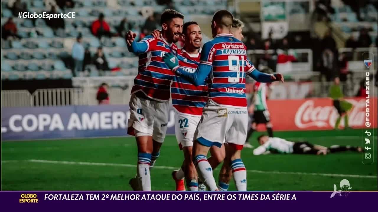 Fortaleza tem 2º melhor ataque do País, entre os times da Série A