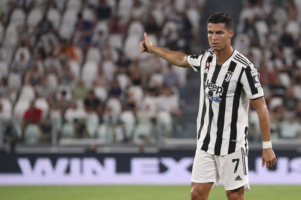 Cristiano Ronaldo se despediu da Juventus em agosto de 2021 — Foto: Getty Images