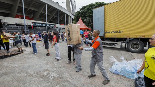 São Paulo envia 320 toneladas em doações ao RS - Foto: (São Paulo FC)