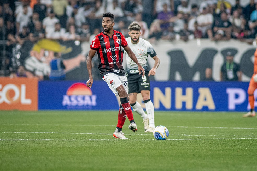  Corinthians x Vitória em duelo no primeiro turno  — Foto: Victor Ferreira / EC Vitória