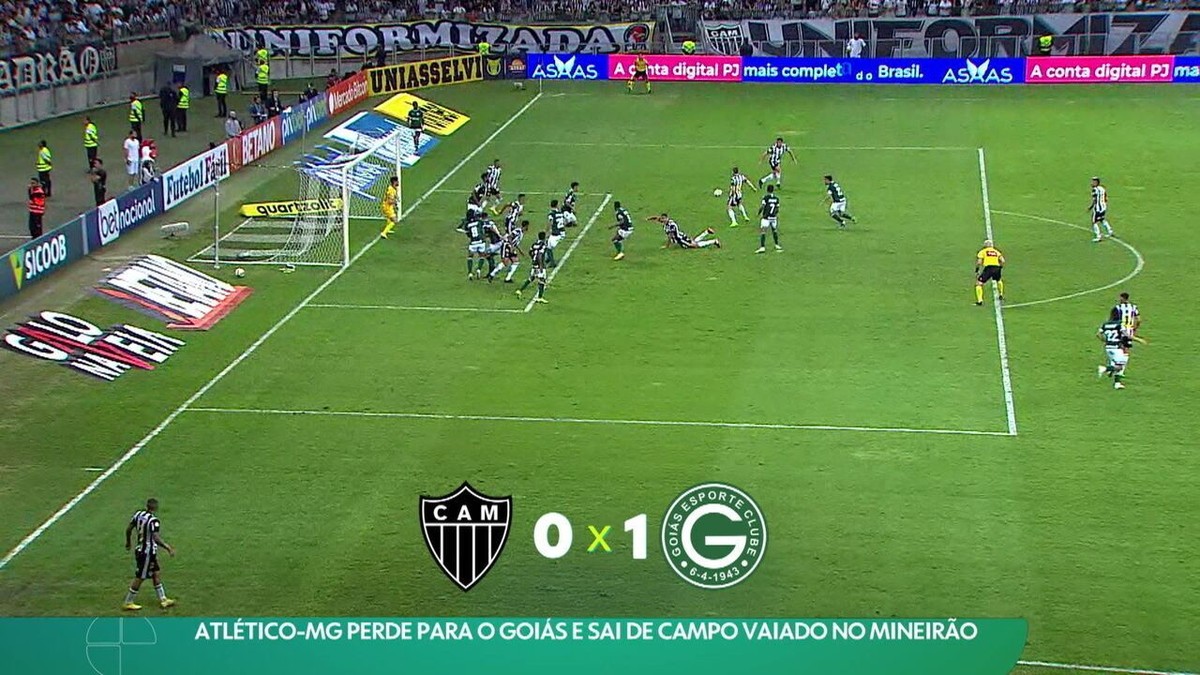 Globo Esporte MG, Em jogo nervoso, Atlético abre vantagem, mas América  consegue empatar no Mineirão
