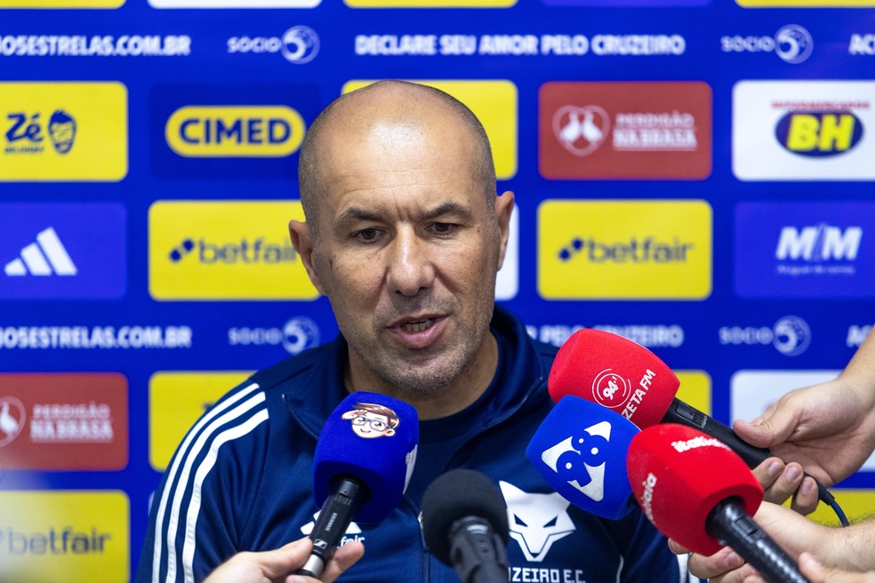 Leonardo Jardim; Cruzeiro — Foto: Rafael Vieira/Cruzeiro