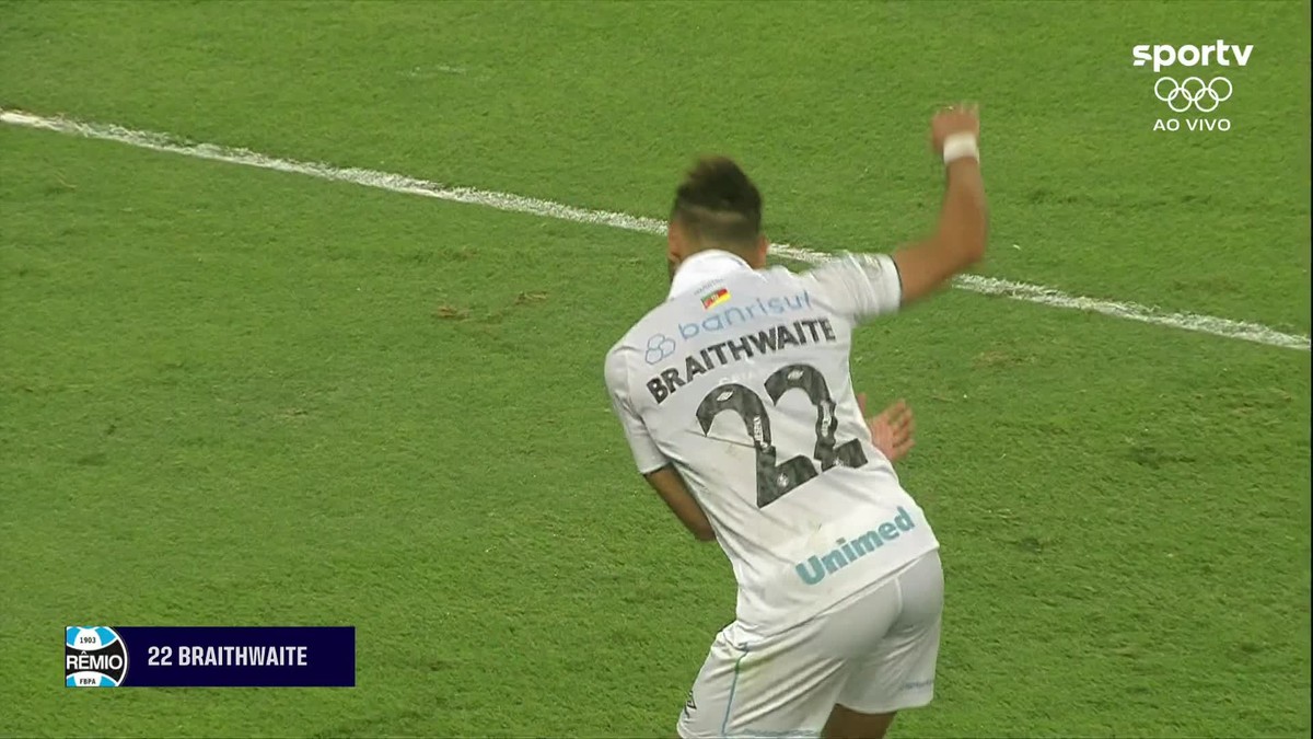 Braithwaite destaca-se e dança no Grêmio, mas ainda não convence torcida.