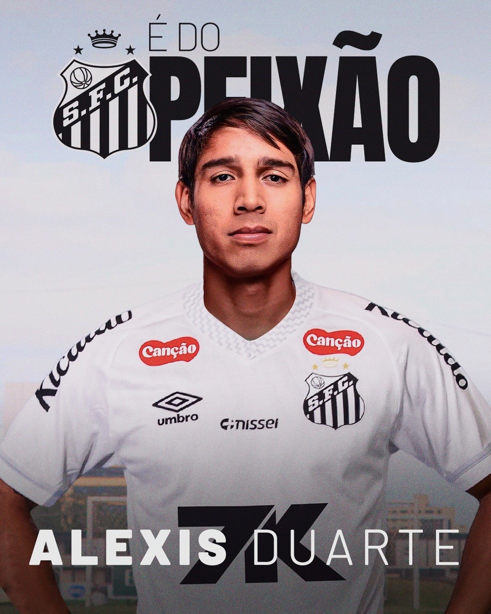 Santos anuncia a contratação do zagueiro paraguaio Alexis Duarte
