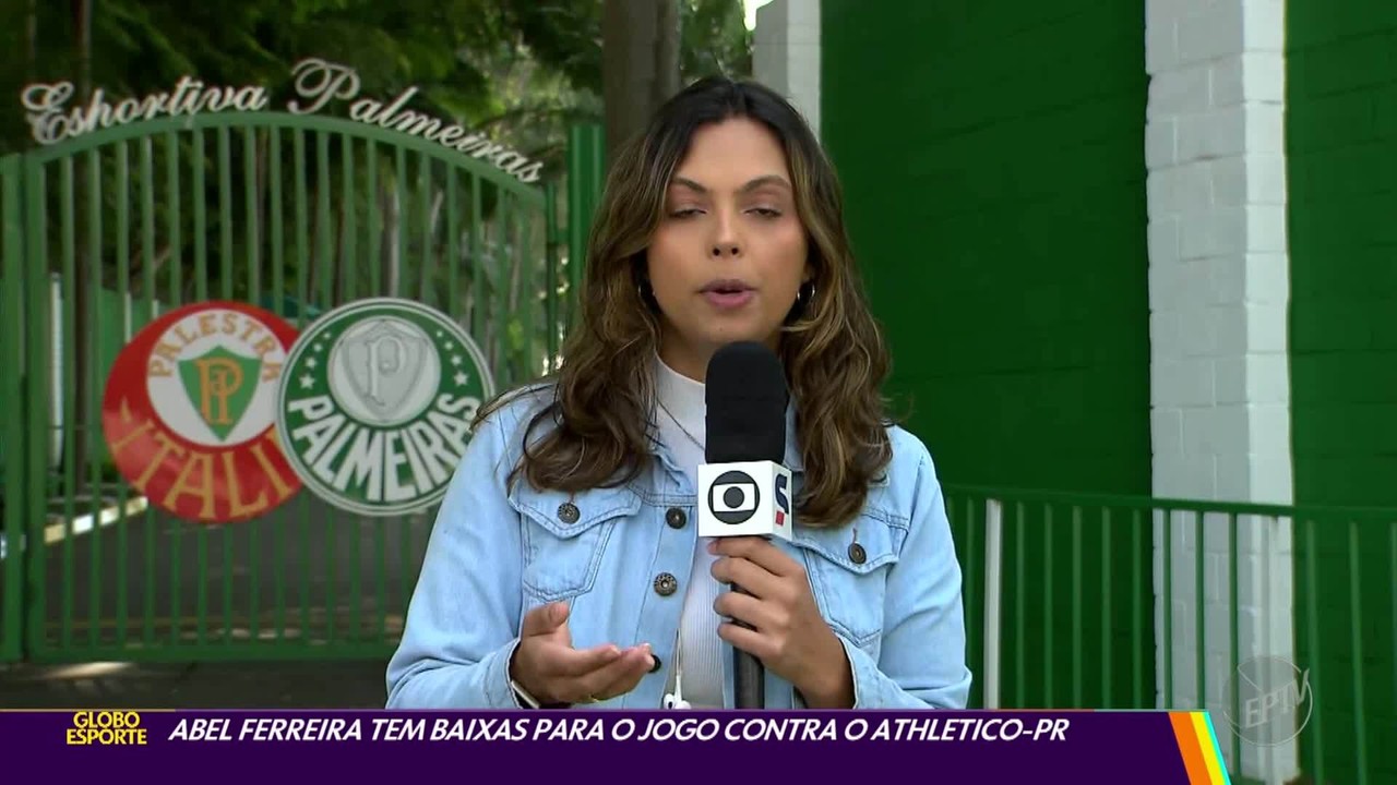 Abel Ferreira tem baixas para jogo contra o Athletico-PR