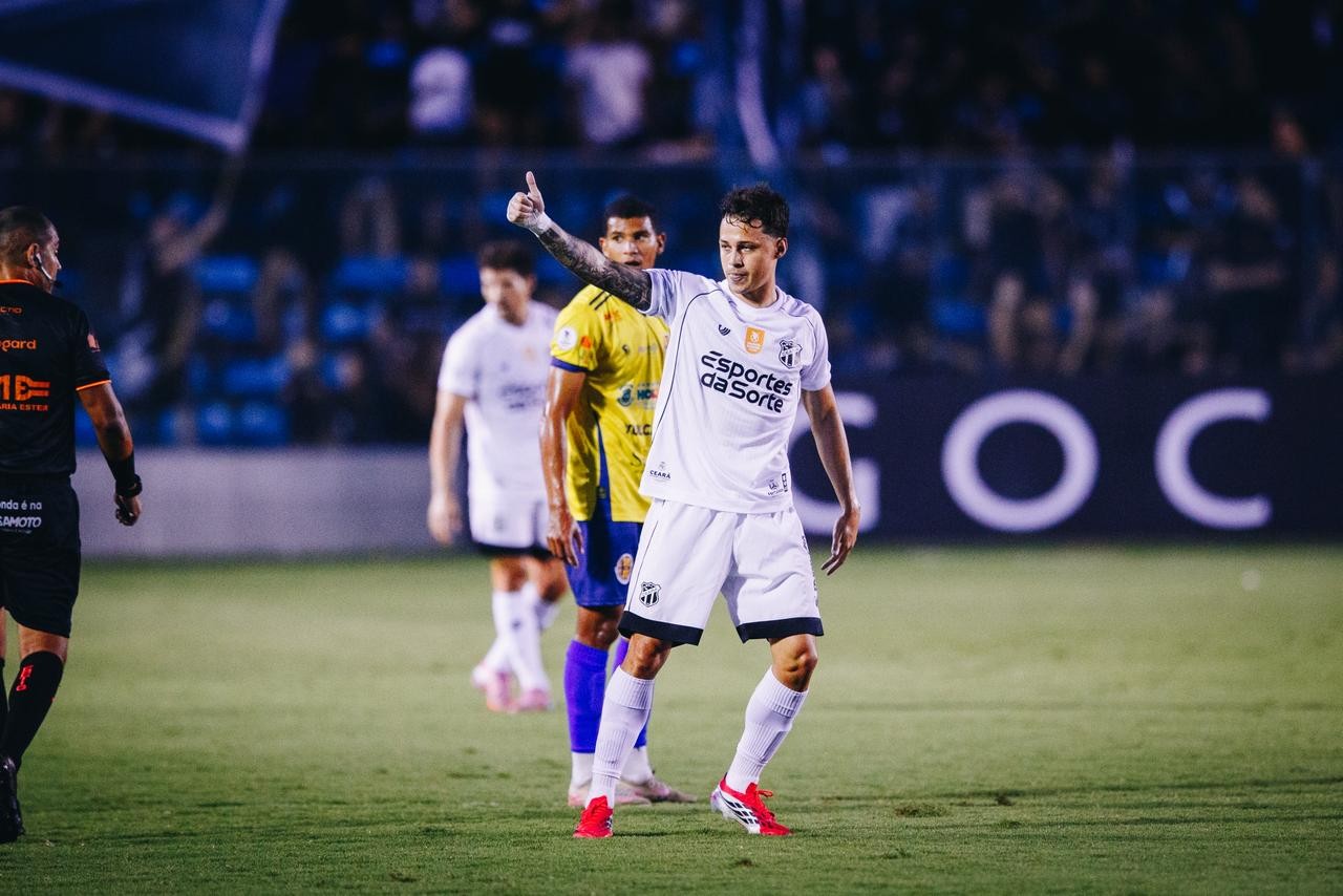 Matheus Araújo cresce em início de temporada no Ceará; veja números | Ge