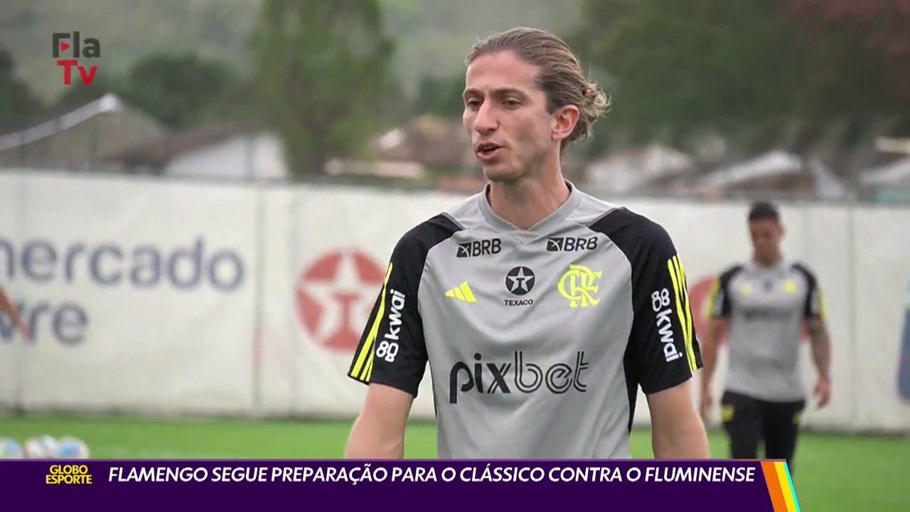 Flamengo segue preparação para o clássico contra o Fluminense